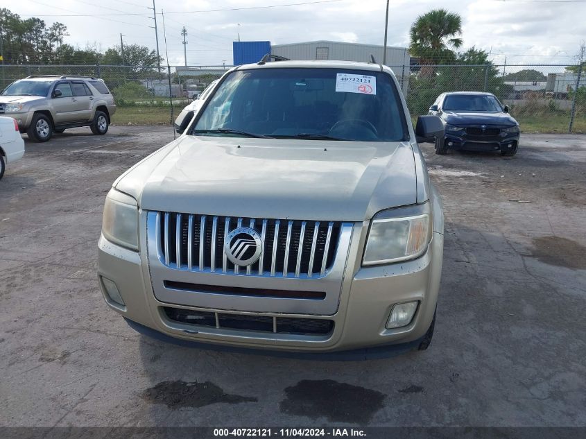 2011 Mercury Mariner VIN: 4M2CN8B70BKJ01922 Lot: 40722121