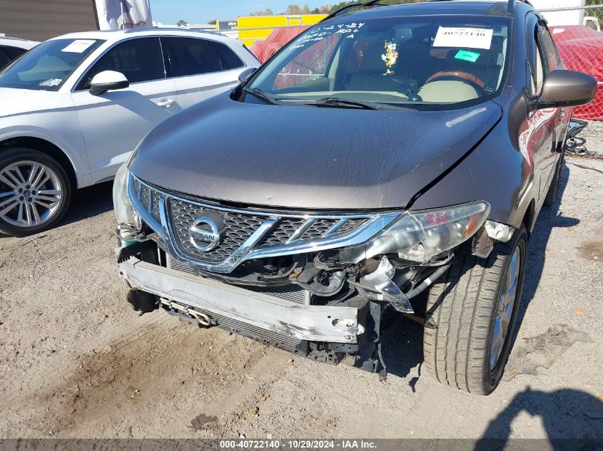 2013 Nissan Murano Le VIN: JN8AZ1MU1DW201121 Lot: 40722140