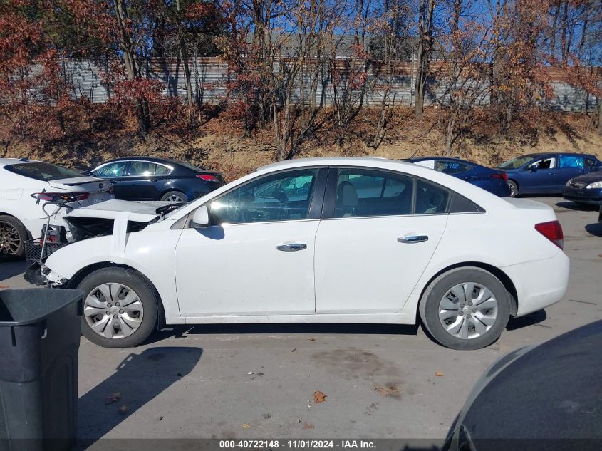 2013 Chevrolet Cruze Ls Auto VIN: 1G1PA5SH9D7314814 Lot: 40722148