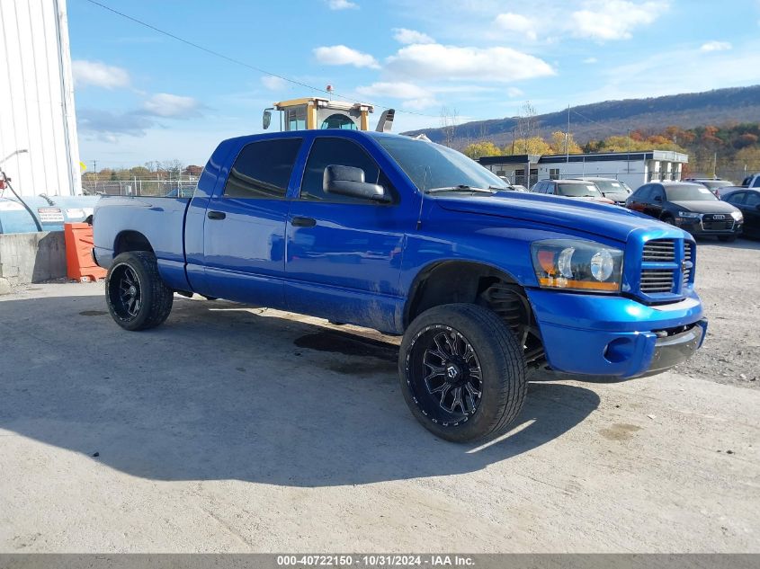 2006 Dodge Ram 2500 Laramie VIN: 3D7KS29CX6G206383 Lot: 40722150