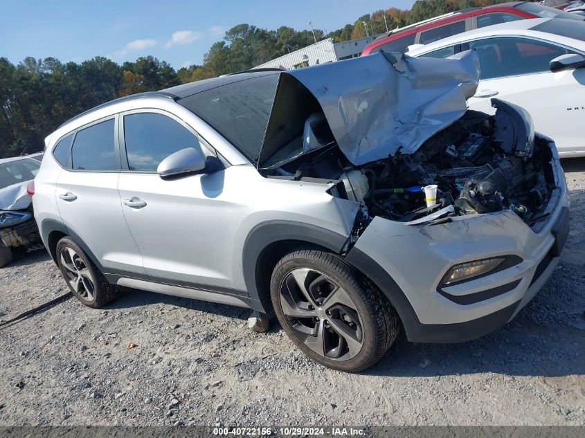 2018 Hyundai Tucson Value VIN: KM8J33A28JU728765 Lot: 40722156