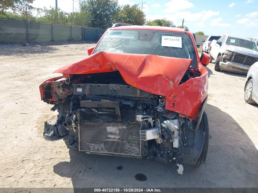 2021 Jeep Renegade Latitude 4X4 VIN: ZACNJDB16MPN23648 Lot: 40722158