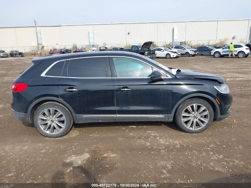 2016 Lincoln Mkx Reserve VIN: 2LMTJ8LP3GBL71597 Lot: 40722178