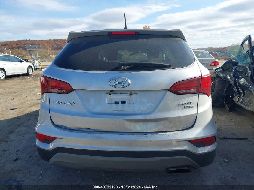 2018 HYUNDAI SANTA FE SPORT 2.4L - 5XYZTDLB8JG546740