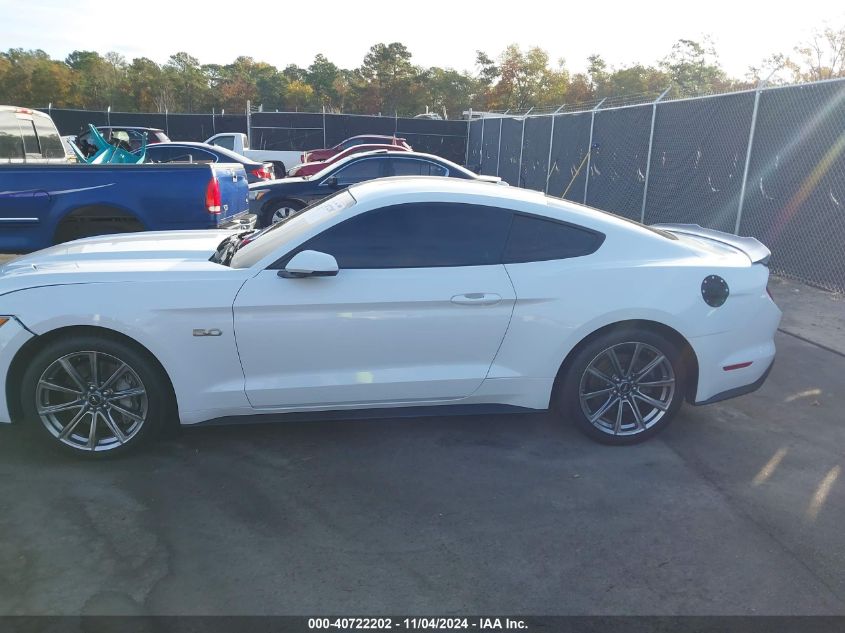 2017 FORD MUSTANG GT PREMIUM - 1FA6P8CF4H5343645