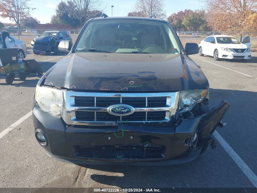 2011 Ford Escape Xlt VIN: 1FMCU0D78BKB90349 Lot: 40722226