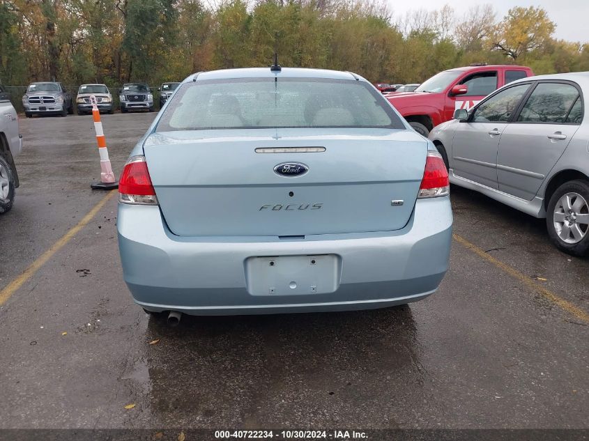 2009 Ford Focus Se VIN: 1FAHP35N09W179385 Lot: 40722234