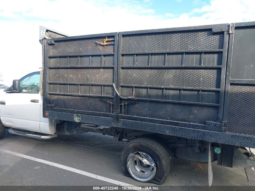 2008 Dodge Ram 3500 Hd Chassis St/Slt VIN: 3D6WG46A08G111582 Lot: 40722240