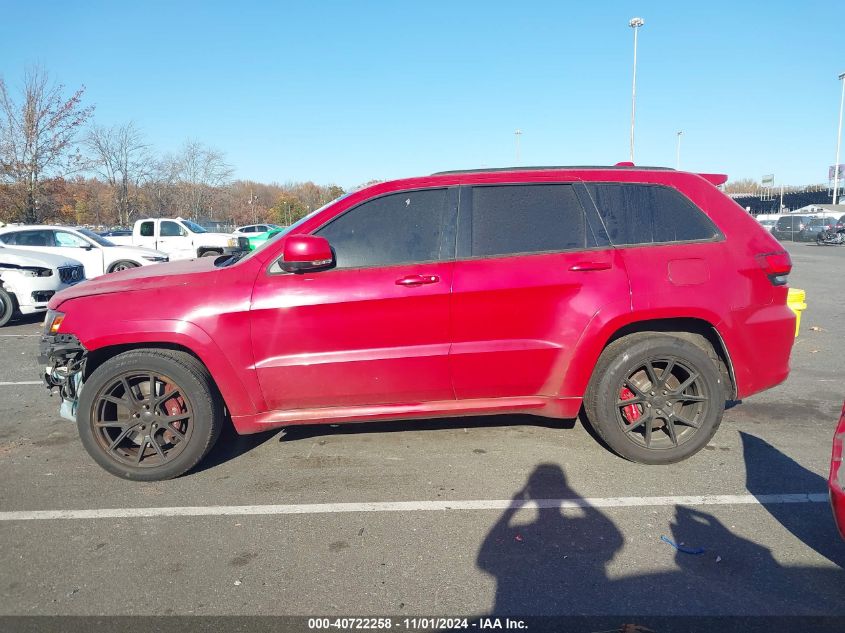 2014 Jeep Grand Cherokee Srt8 VIN: 1C4RJFDJ8EC245192 Lot: 40722258