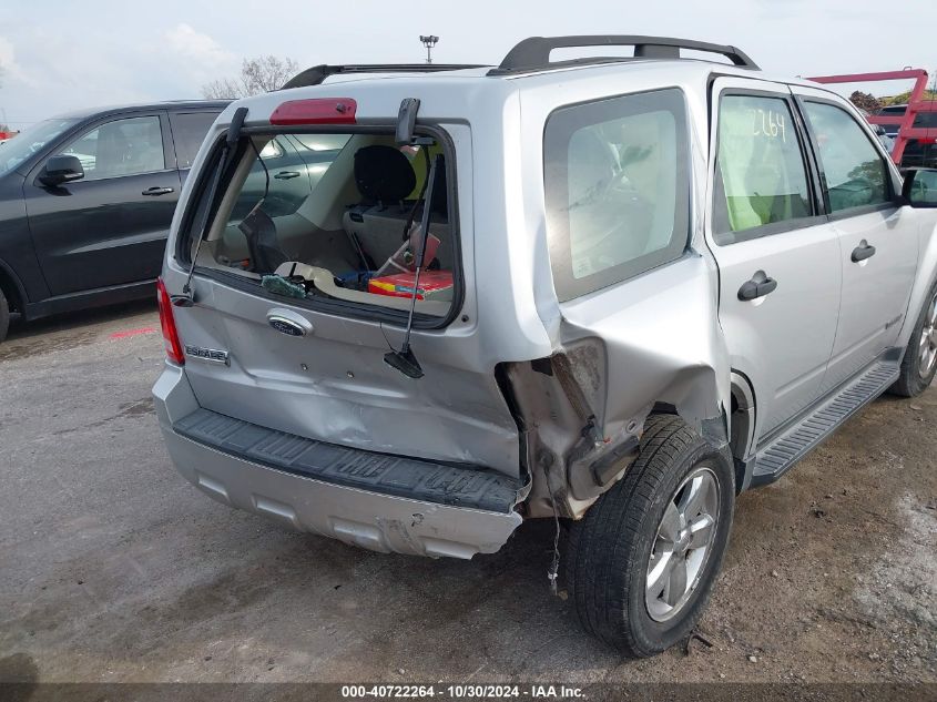 2008 Ford Escape Xls VIN: 1FMCU02Z18KB27753 Lot: 40722264