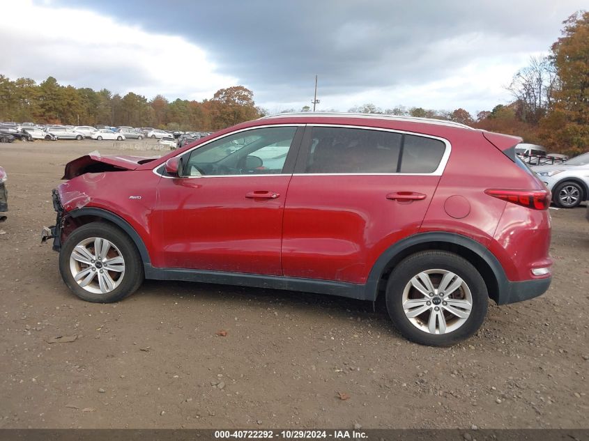 2018 Kia Sportage Lx VIN: KNDPMCACXJ7446386 Lot: 40722292