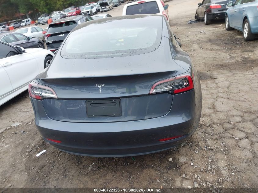 2023 Tesla Model 3 Rear-Wheel Drive VIN: 5YJ3E1EA9PF547060 Lot: 40722325