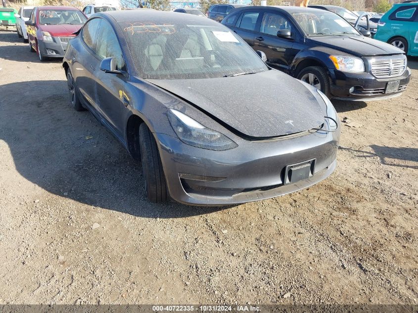 VIN 5YJ3E1EA5PF601468 2023 Tesla Model 3, Rear-Whee... no.1