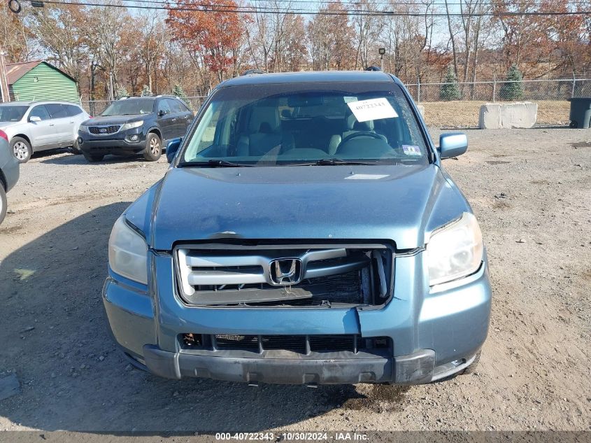 2008 Honda Pilot Ex-L VIN: 5FNYF18518B009357 Lot: 40722343