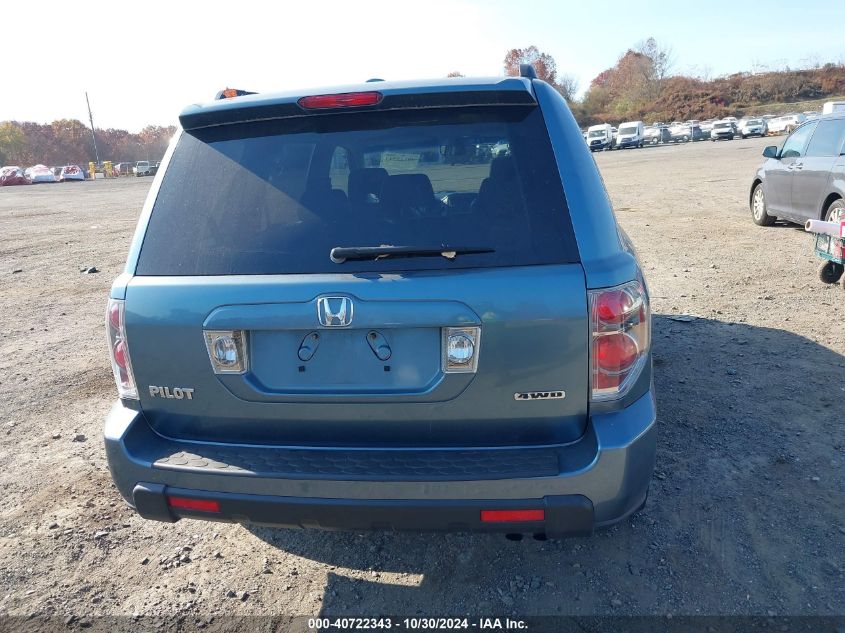 2008 Honda Pilot Ex-L VIN: 5FNYF18518B009357 Lot: 40722343