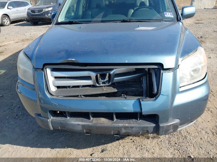 2008 Honda Pilot Ex-L VIN: 5FNYF18518B009357 Lot: 40722343