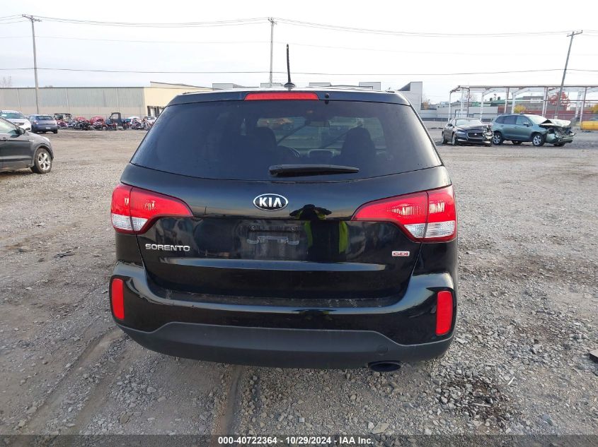 2015 Kia Sorento Lx VIN: 5XYKT3A6XFG643737 Lot: 40722364