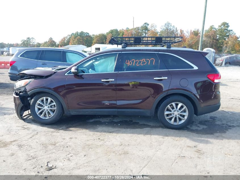 2016 Kia Sorento 2.4L Lx VIN: 5XYPG4A38GG047713 Lot: 40722377