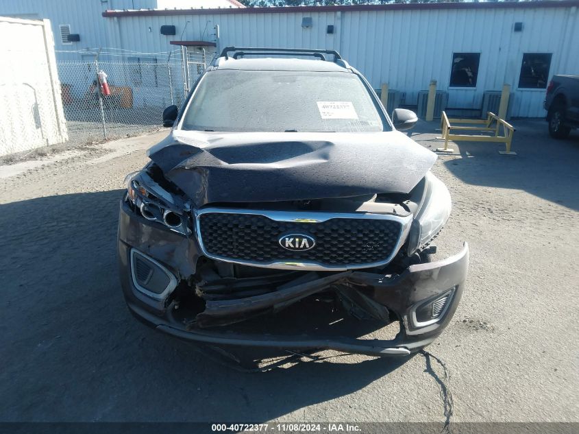 2016 Kia Sorento 2.4L Lx VIN: 5XYPG4A38GG047713 Lot: 40722377