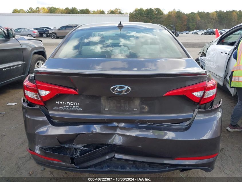 2017 HYUNDAI SONATA - 5NPE24AFXHH589003