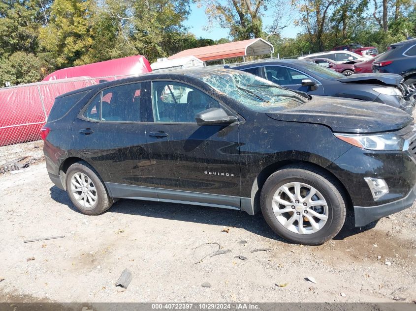 2018 Chevrolet Equinox Ls VIN: 2GNAXHEV9J6313261 Lot: 40722397