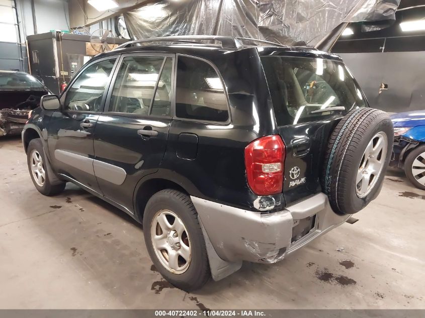 2004 Toyota Rav4 VIN: JTEGD20V340010694 Lot: 40722402