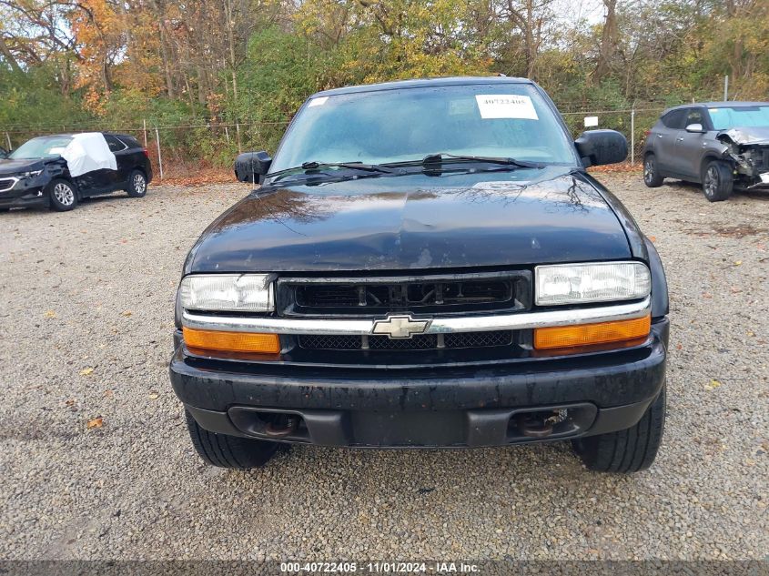 2005 Chevrolet Blazer Ls VIN: 1GNCT18X95K110172 Lot: 40722405