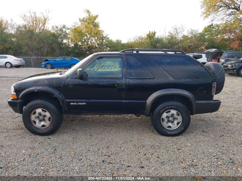 2005 Chevrolet Blazer Ls VIN: 1GNCT18X95K110172 Lot: 40722405