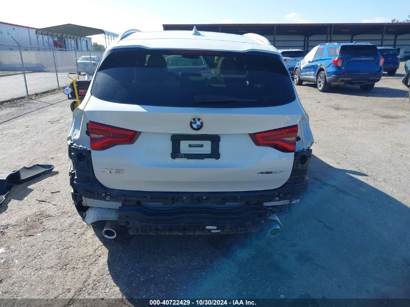 2021 BMW X3 Sdrive30I VIN: 5UXTY3C07M9G51602 Lot: 40722429