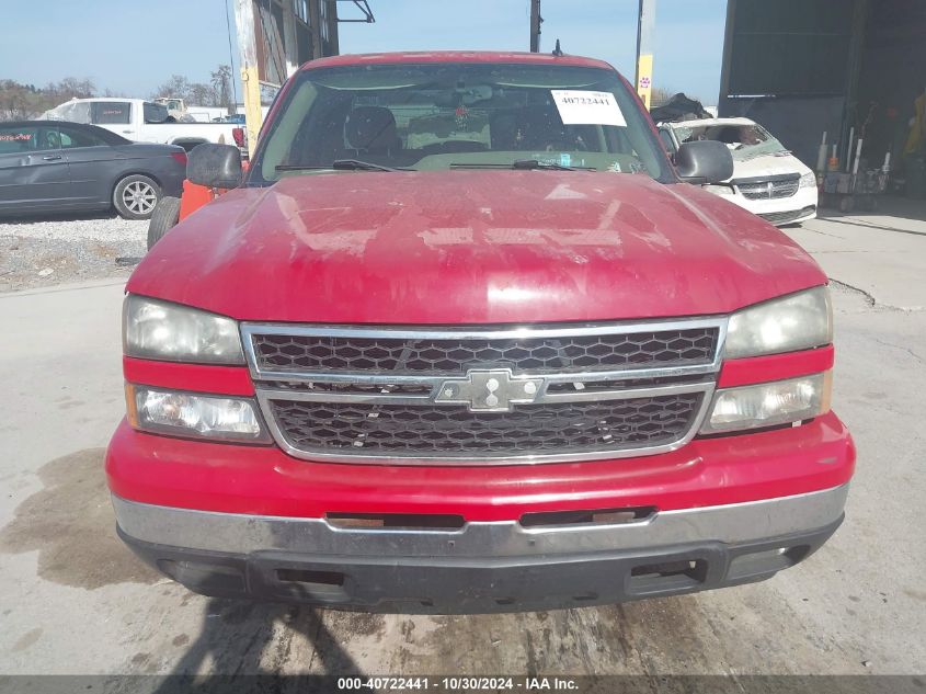 2006 Chevrolet Silverado 1500 Lt1 VIN: 2GCEK13T561147620 Lot: 40722441