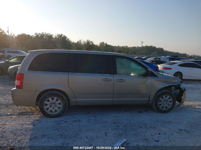 2009 Chrysler Town & Country Lx VIN: 2A8HR44E09R606920 Lot: 40722447