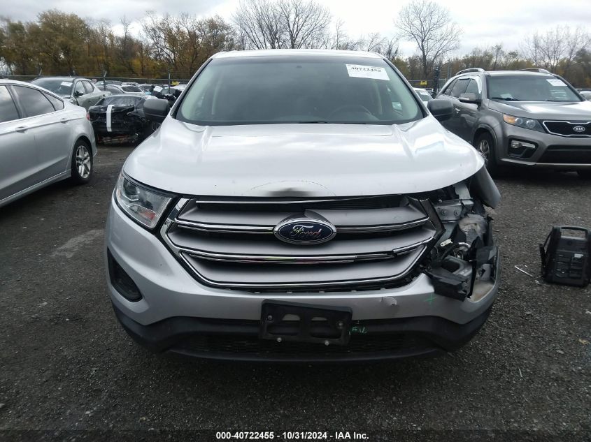 2018 Ford Edge Se VIN: 2FMPK3G93JBC56370 Lot: 40722455