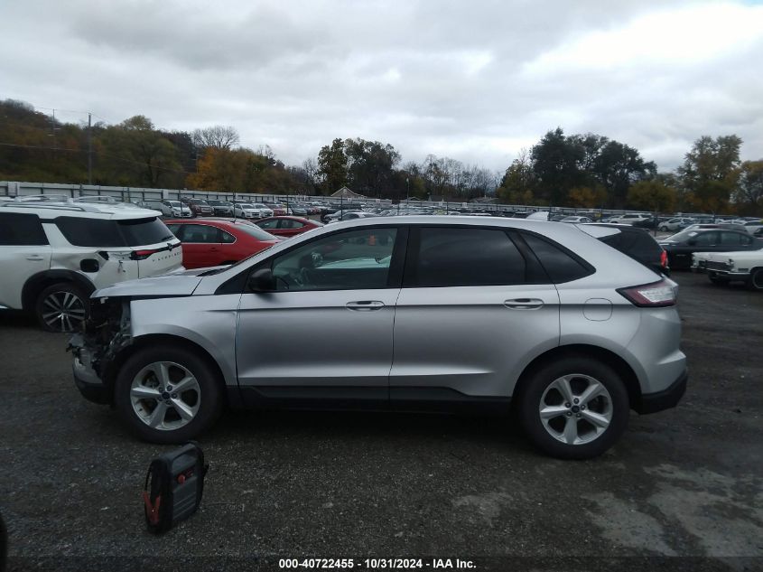 2018 Ford Edge Se VIN: 2FMPK3G93JBC56370 Lot: 40722455