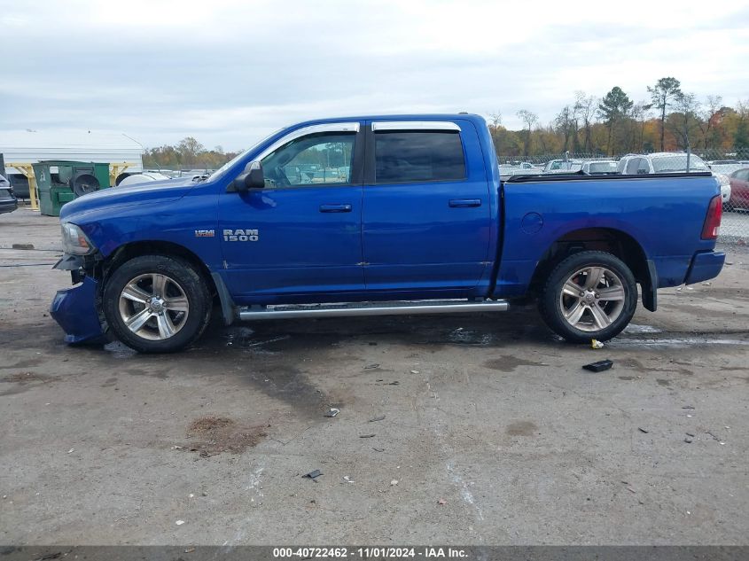 2017 Ram 1500 Sport VIN: 1C6RR7MT6HS536968 Lot: 40722462