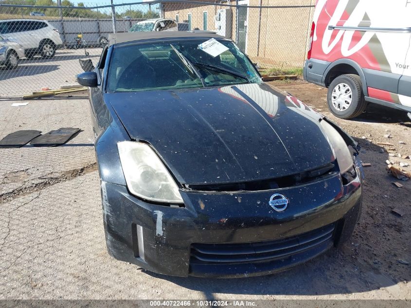 2006 Nissan 350Z Touring VIN: JN1AZ36A26M455903 Lot: 40722466