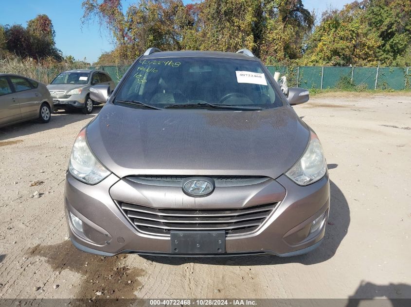 2013 Hyundai Tucson Gls VIN: KM8JUCAC0DU561358 Lot: 40722468