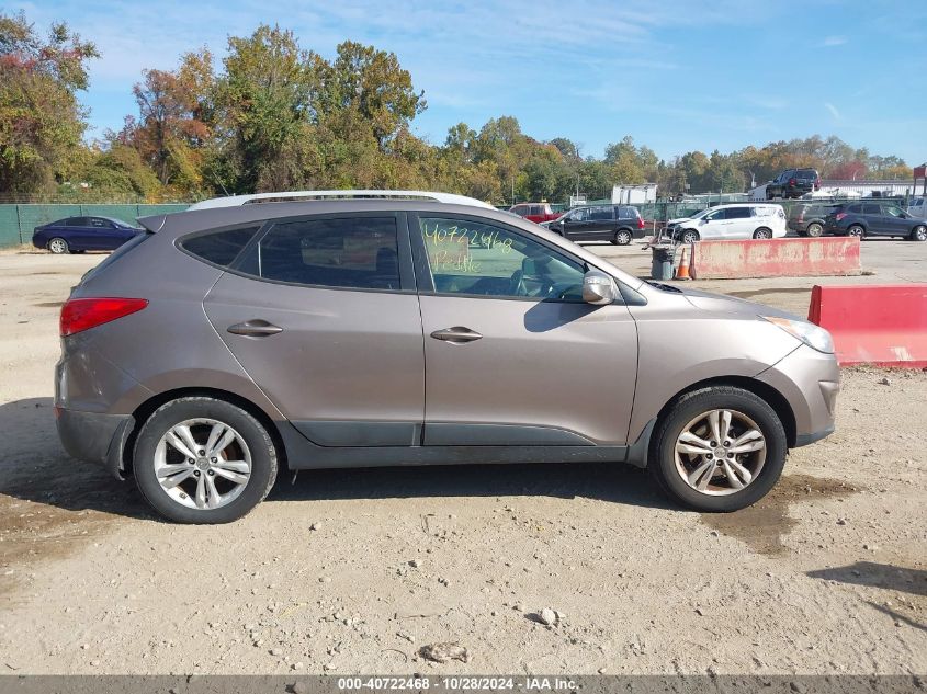 2013 Hyundai Tucson Gls VIN: KM8JUCAC0DU561358 Lot: 40722468