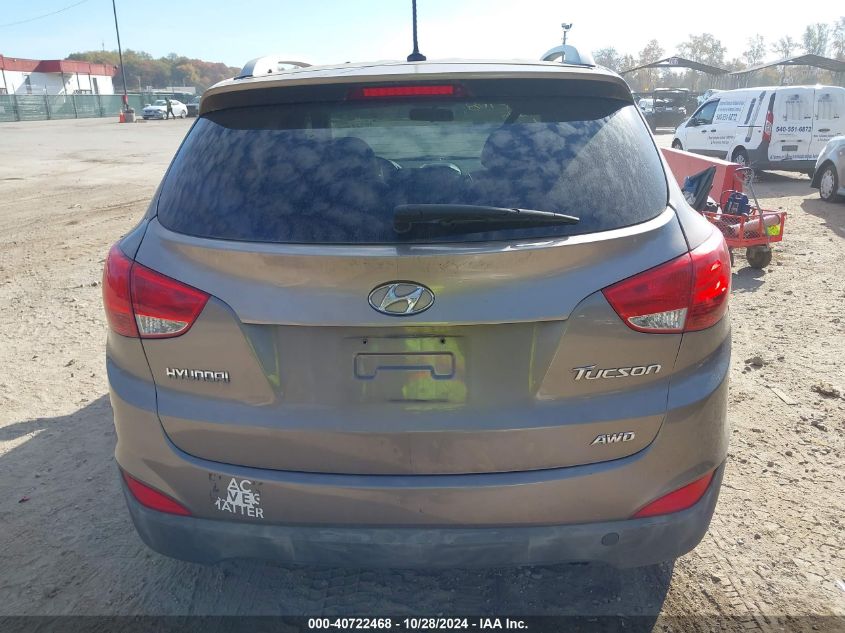 2013 Hyundai Tucson Gls VIN: KM8JUCAC0DU561358 Lot: 40722468