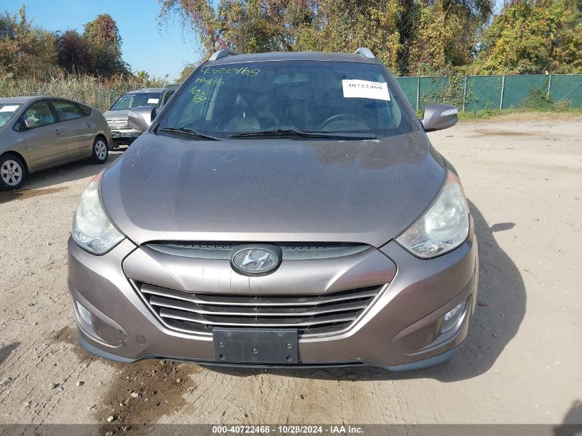 2013 Hyundai Tucson Gls VIN: KM8JUCAC0DU561358 Lot: 40722468