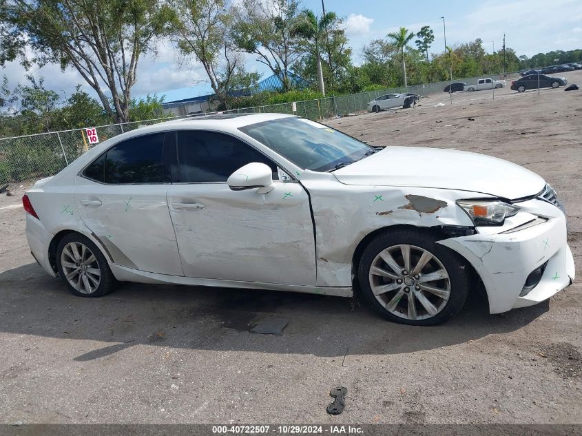 2015 Lexus Is 250 VIN: JTHBF1D28F5069795 Lot: 40722507