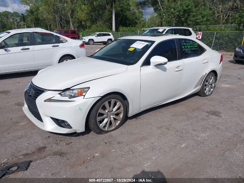 VIN JTHBF1D28F5069795 2015 Lexus IS, 250 no.2