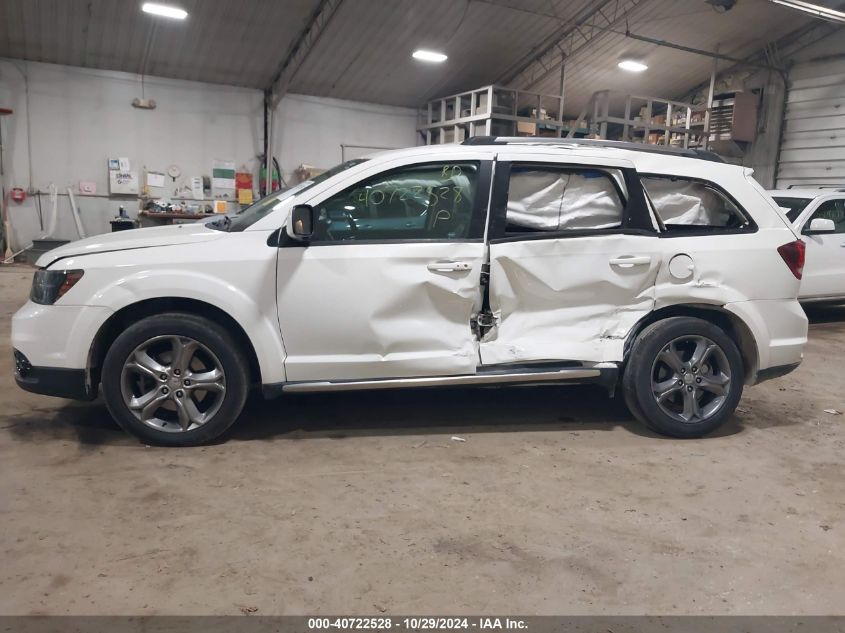 2017 Dodge Journey Crossroad Plus Awd VIN: 3C4PDDGG9HT615528 Lot: 40722528