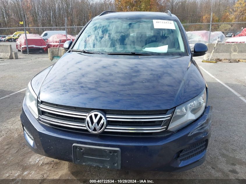 2015 Volkswagen Tiguan S VIN: WVGBV7AX8FW504375 Lot: 40722534