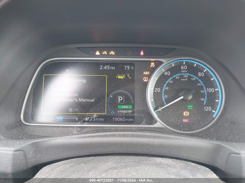 VIN 1N4BZ1CV9MC553073 2021 NISSAN LEAF SV PLUS 62 KWH