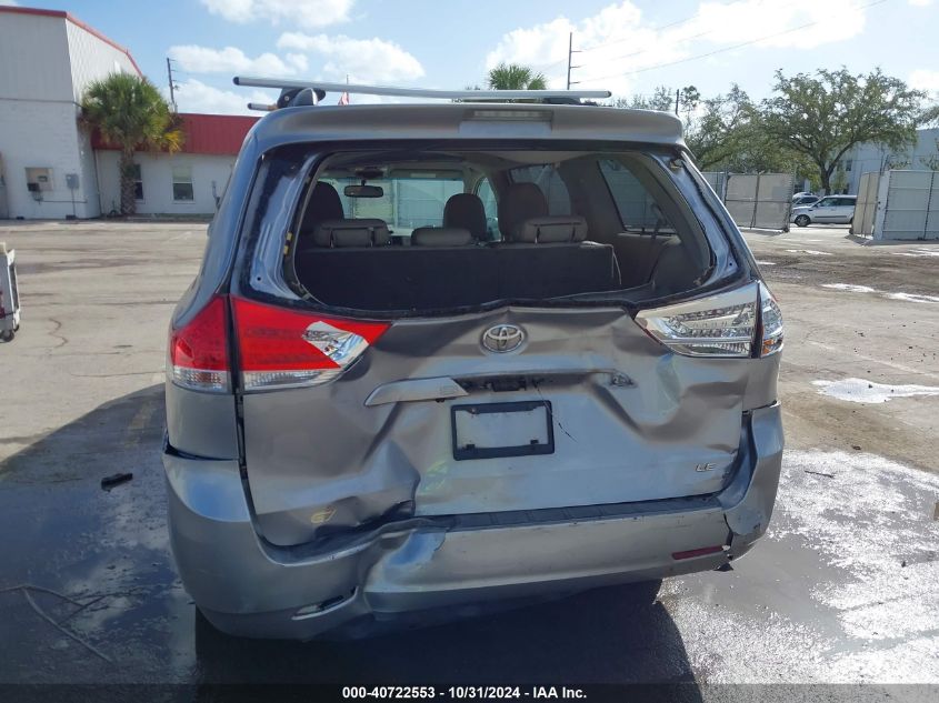 2011 Toyota Sienna Le V6 VIN: 5TDKK3DC6BS030287 Lot: 40722553