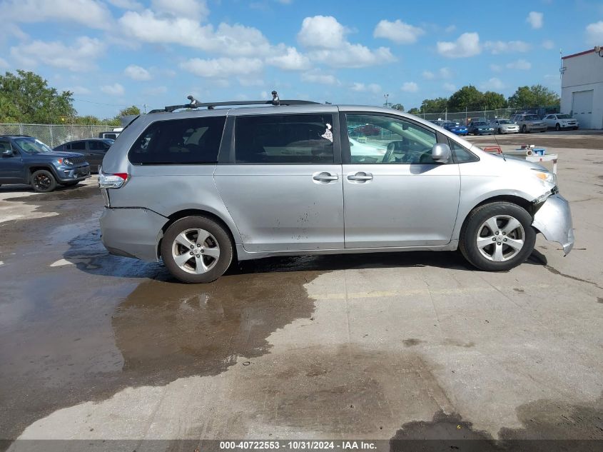 2011 Toyota Sienna Le V6 VIN: 5TDKK3DC6BS030287 Lot: 40722553