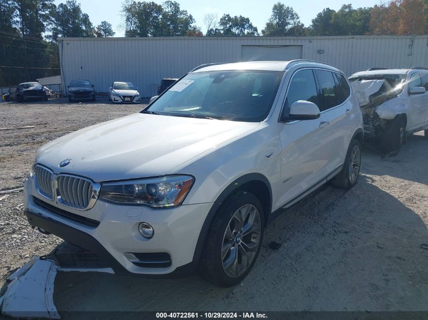 VIN 5UXWZ7C3XH0X40597 2017 BMW X3 no.2