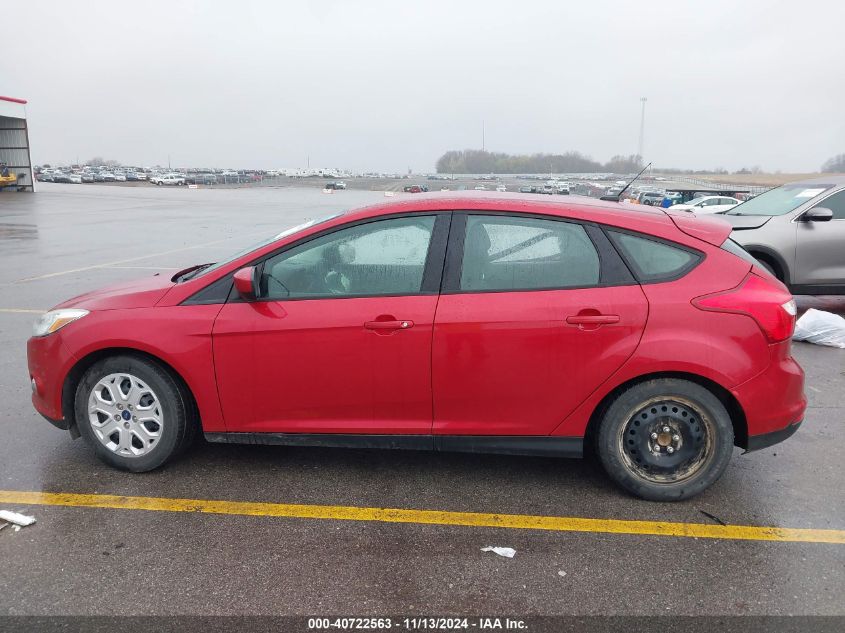 2012 Ford Focus Se VIN: 1FAHP3K28CL382186 Lot: 40722563