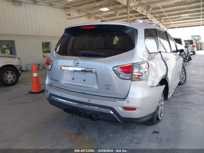 2014 Nissan Pathfinder Sl VIN: 5N1AR2MM9EC703455 Lot: 40722592