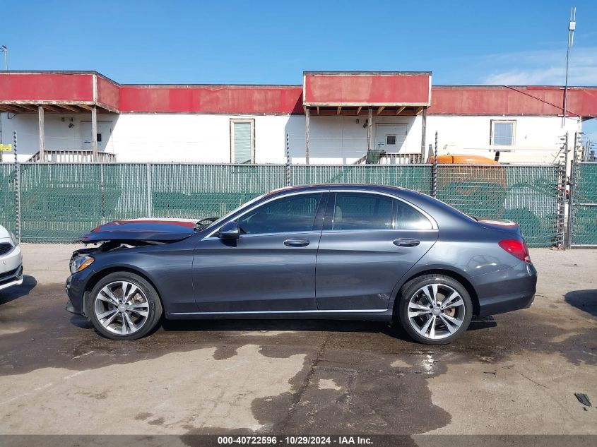 2015 Mercedes-Benz C 300 4Matic/Luxury 4Matic/Sport 4Matic VIN: 55SWF4KB2FU091375 Lot: 40722596